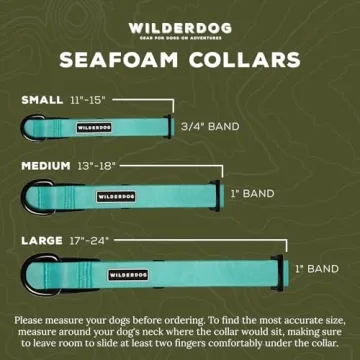 Wilderdog Waterproof Dog Collar for Outdoor Adventures