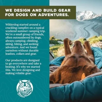 Wilderdog Waterproof Dog Collar for Outdoor Adventures