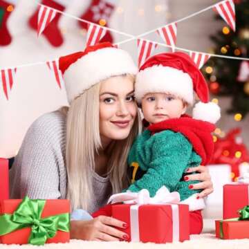 RUBFAC 170ft 120pcs Red and White Striped Pennant Banner, Carnival Circus Decorations Supplies, String Triangle Bunting Flags, Kids Birthday, New Year Eve Celebration Supplies