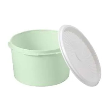 MRX Solutions 8-Piece Food Storage Container Canister Set Heritage Vintage Style with Lids BPA Free, Dishwasher Safe (Multi)