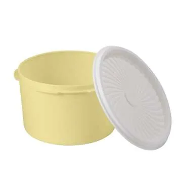 MRX Solutions 8-Piece Food Storage Container Canister Set Heritage Vintage Style with Lids BPA Free, Dishwasher Safe (Multi)