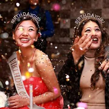 Rose Gold Birthday Tiara and Sash Set for Ladies