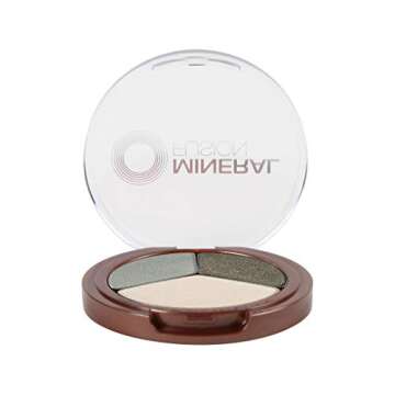 Mineral Fusion Eye Shadow Trio Jaded, 0.1 oz