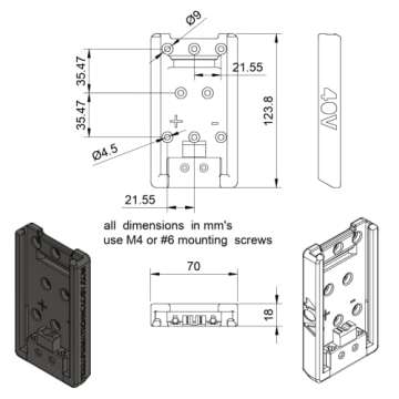 10AWG Ryobi Battery Dock Power Connector Adapter