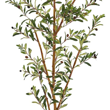 82” Olive Artificial Silk Tree by Nearly Natural - Realistic Decor