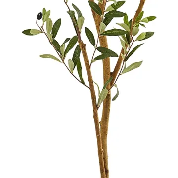 82” Olive Artificial Silk Tree by Nearly Natural - Realistic Decor