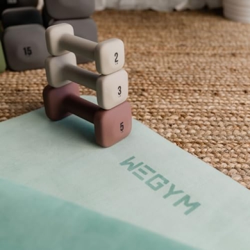 WeGym SafeGrip Dumbbells Anti-Slip Anti-Roll Thick Handles