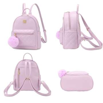Trendy Girls Mini Backpack Purse for Everyday Use