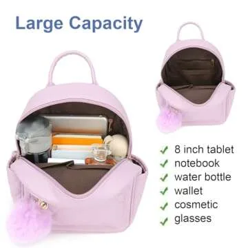 Trendy Girls Mini Backpack Purse for Everyday Use