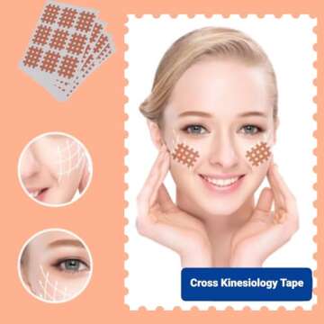 Niiyen Cross Kinesiology Tape for Injury Prevention and Recovery