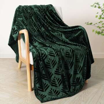 Exclusivo Mezcla Fleece Throw Blanket - Super Soft Comfort