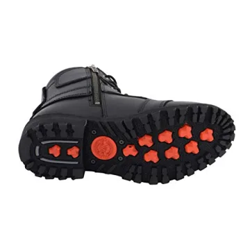 Milwaukee Leather 8-Inch Women's Motorcycle Harness Boots