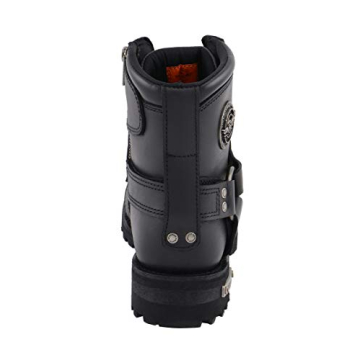 Milwaukee Leather 8-Inch Women's Motorcycle Harness Boots