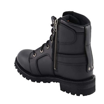 Milwaukee Leather 8-Inch Women's Motorcycle Harness Boots