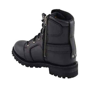 Milwaukee Leather 8-Inch Women's Motorcycle Harness Boots