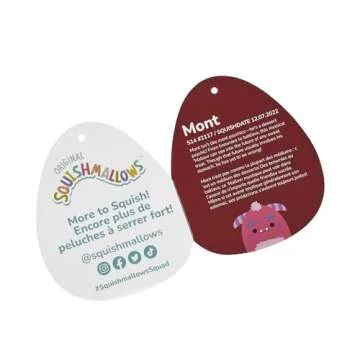 Squishmallows 14-Inch Mont Pink Monster - Official Plush