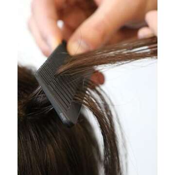 Framar Dreamweaver Highlight Comb Set – Combs for Hair Stylist, Highlighting Comb, Hair Dye Comb, Hair Highlighter Comb with Metal Pick, Balayage Comb