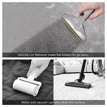 Efficient Pet Hair Remover Tool for Cat and Dog Owners