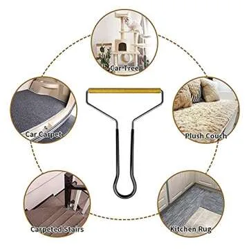 Efficient Pet Hair Remover Tool for Cat and Dog Owners