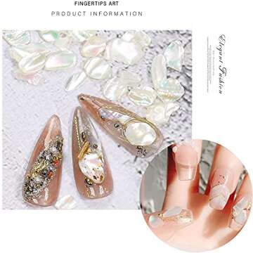 Natural Seashell Slices for Stunning Nail Art Designs