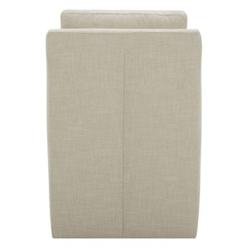 Stone & Beam Vivianne Modern Upholstered Dining Chair with Casters