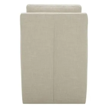 Stone & Beam Vivianne Modern Upholstered Dining Chair with Casters