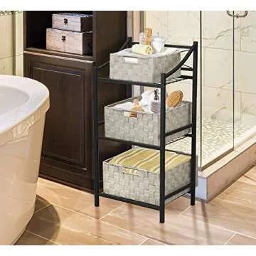 Sorbus Storage Baskets Set of 9 - Stylish Organizers