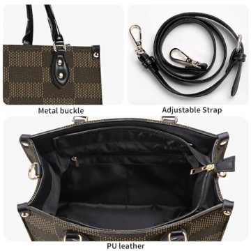 Large Capacity Crossbody Satchel Handbag for Women