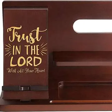 Wood Phone Docking Station - Personalized & Stylish