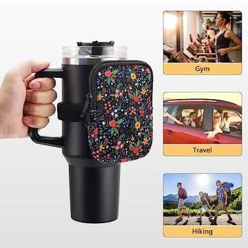 Stylish YR Water Bottle Pouch for Stanley Tumblers