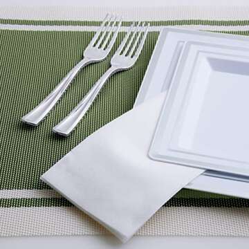 420PACK Soft Disposable Hand Towels for Parties & Events