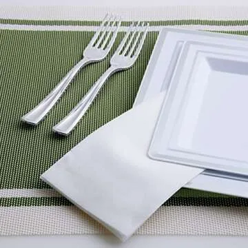 420PACK Soft Disposable Hand Towels for Parties & Events