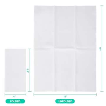 420PACK Soft Disposable Hand Towels for Parties & Events