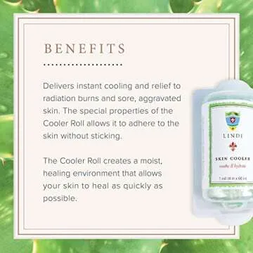 Lindi Skin: Cooler Roll - Cooling Hydro-Gel Formulated To Reduce Redness And Inflammation (1 Roll, 4 in. wide x 60 in. long)