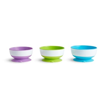 Munchkin Stay Put Suction Bowls for Baby & Toddler