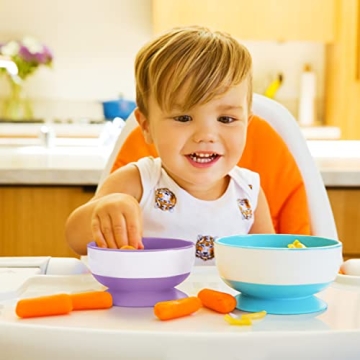 Munchkin Stay Put Suction Bowls for Baby & Toddler