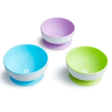 Munchkin Stay Put Suction Bowls for Baby & Toddler