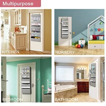 Jay-Chi Over Door Organizer - 7 Pocket Storage Solution