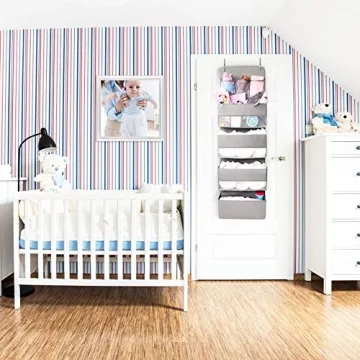 Jay-Chi Over Door Organizer - 7 Pocket Storage Solution