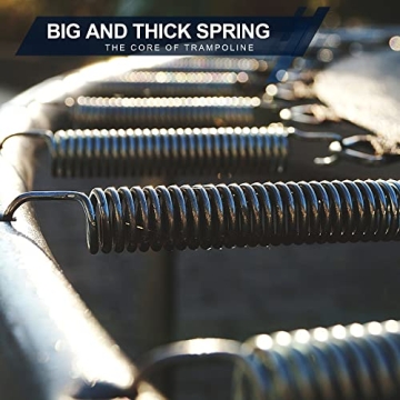 BestMassage 10FT/12FT Trampoline for Kids with Safety Net