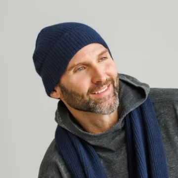 Fishers Finery Cashmere Hat for Men - Stylish & Warm