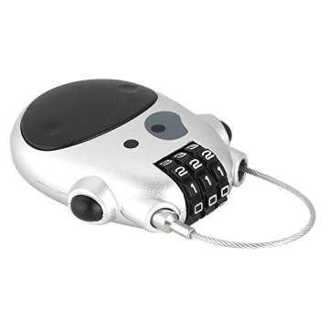 Sonew 3 Digit Code Combination Password Lock, Resettable Zinc Alloy Combination Suitcase Baggage Locks for Stroller Stroller, Filing Cabinets, Toolbox, Case, Password Security