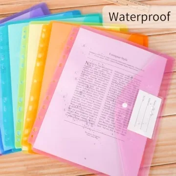 EOOUT Binder Pocket Set | Organized & Vibrant 30pc Pockets