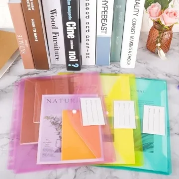 EOOUT Binder Pocket Set | Organized & Vibrant 30pc Pockets