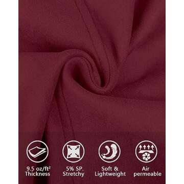 Fuinloth Women's Faux Suede Skirt Button Closure A-Line High Wasit Mini Short Skirt 2023 Wine Large (US 12-14)