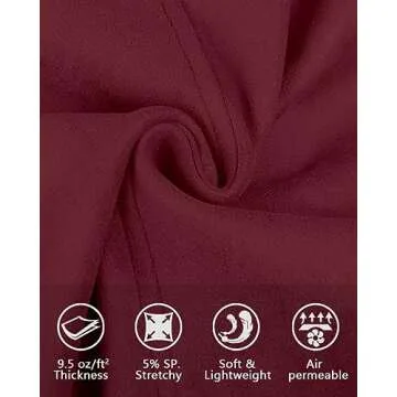 Fuinloth Women's Faux Suede Skirt Button Closure A-Line High Wasit Mini Short Skirt 2023 Wine Large (US 12-14)