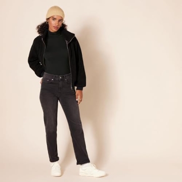 Classic-Fit Long-Sleeve Turtleneck Sweater for Women