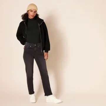 Classic-Fit Long-Sleeve Turtleneck Sweater for Women