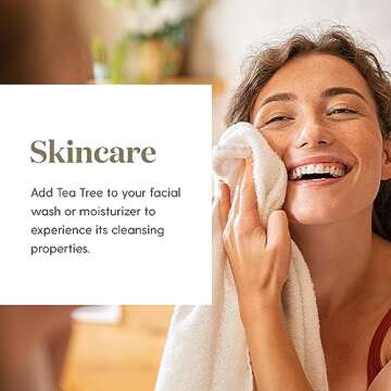 Young Living Tea Tree (Melaleuca Alternifolia) Essential Oil - 5ml Bottle - Clear and Healthy Complexion - Inhale The Refreshing Aroma of Tea Tree Oil to Support Clear Breathing