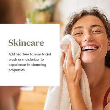 Young Living Tea Tree (Melaleuca Alternifolia) Essential Oil - 5ml Bottle - Clear and Healthy Complexion - Inhale The Refreshing Aroma of Tea Tree Oil to Support Clear Breathing